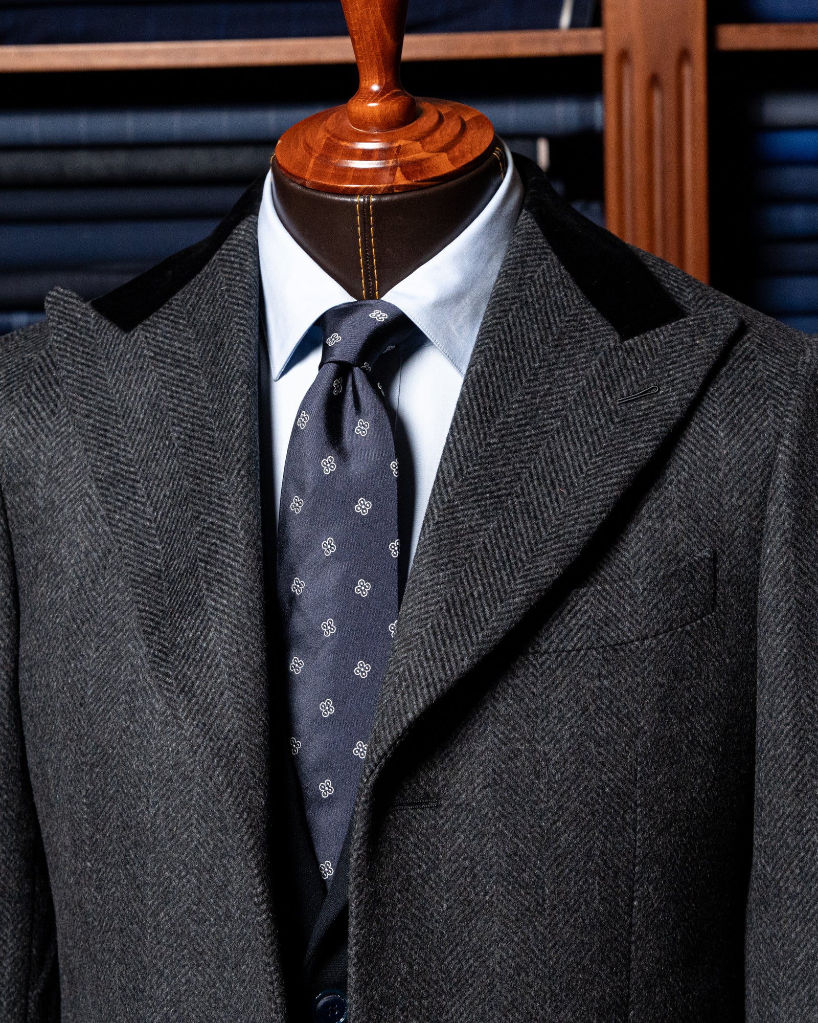 Mantegna Coat London Smoke Grey