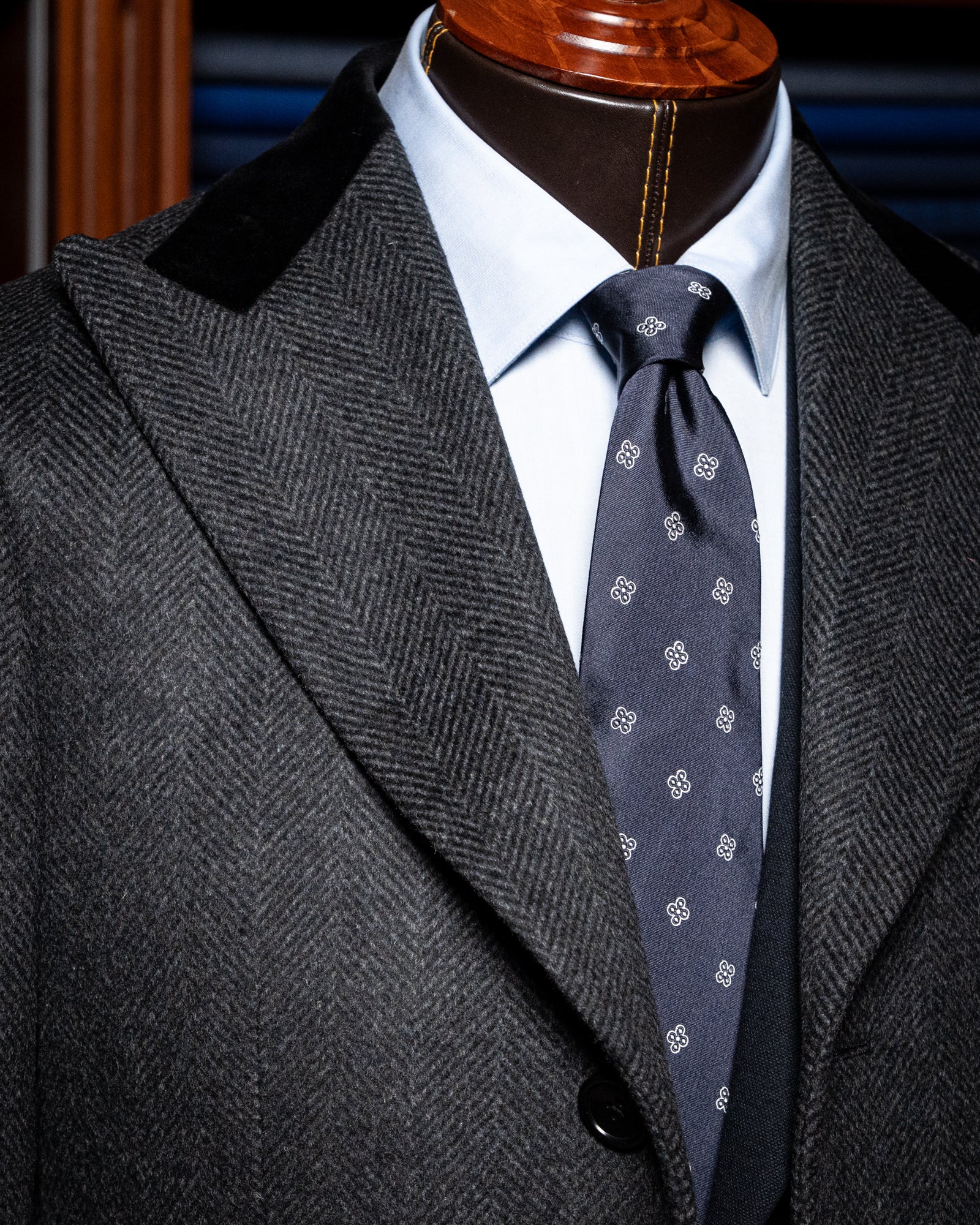 Mantegna Coat London Smoke Grey