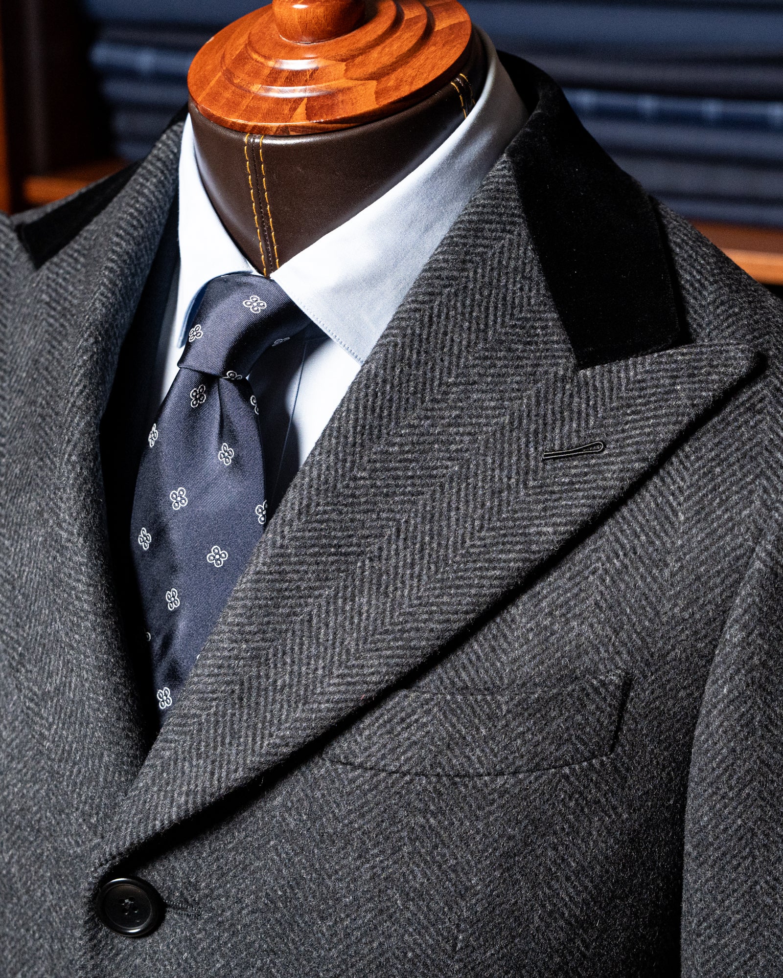 Mantegna Coat London Smoke Grey