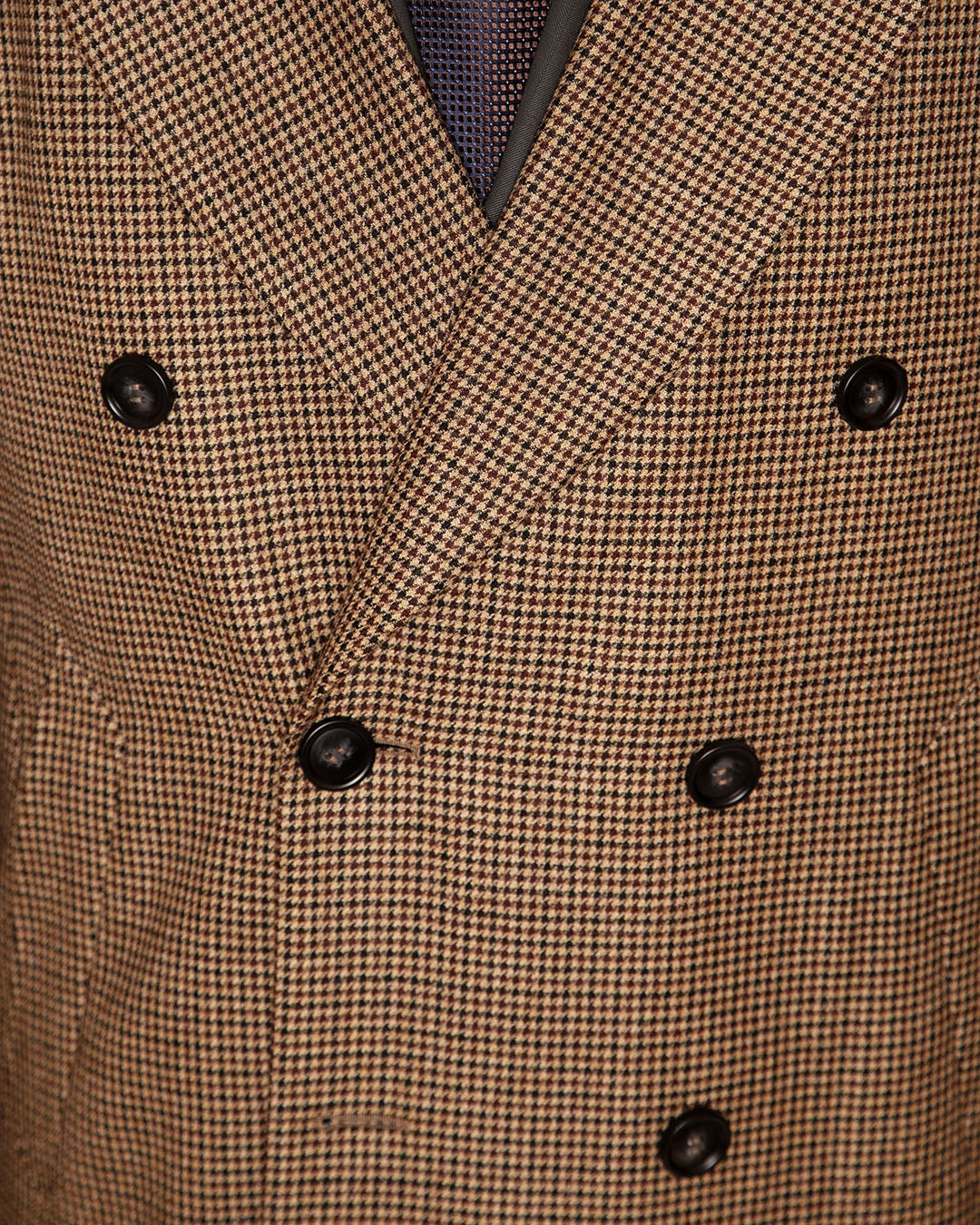 Brown Houndstooth Coat