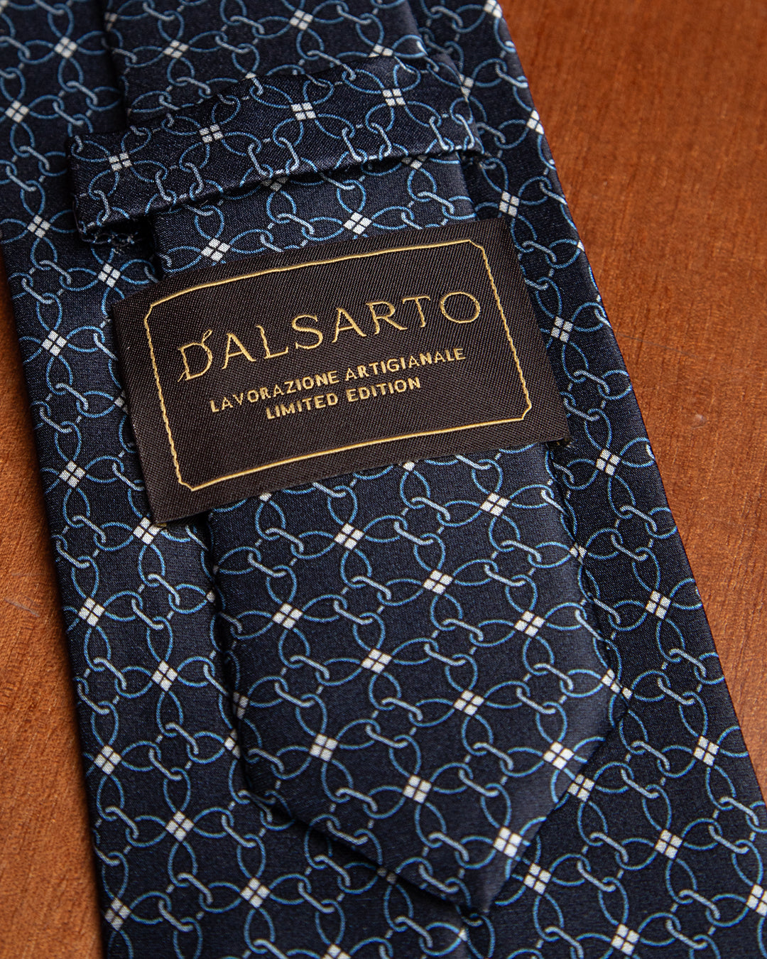Cravatta Blu Fantasia Concatenata