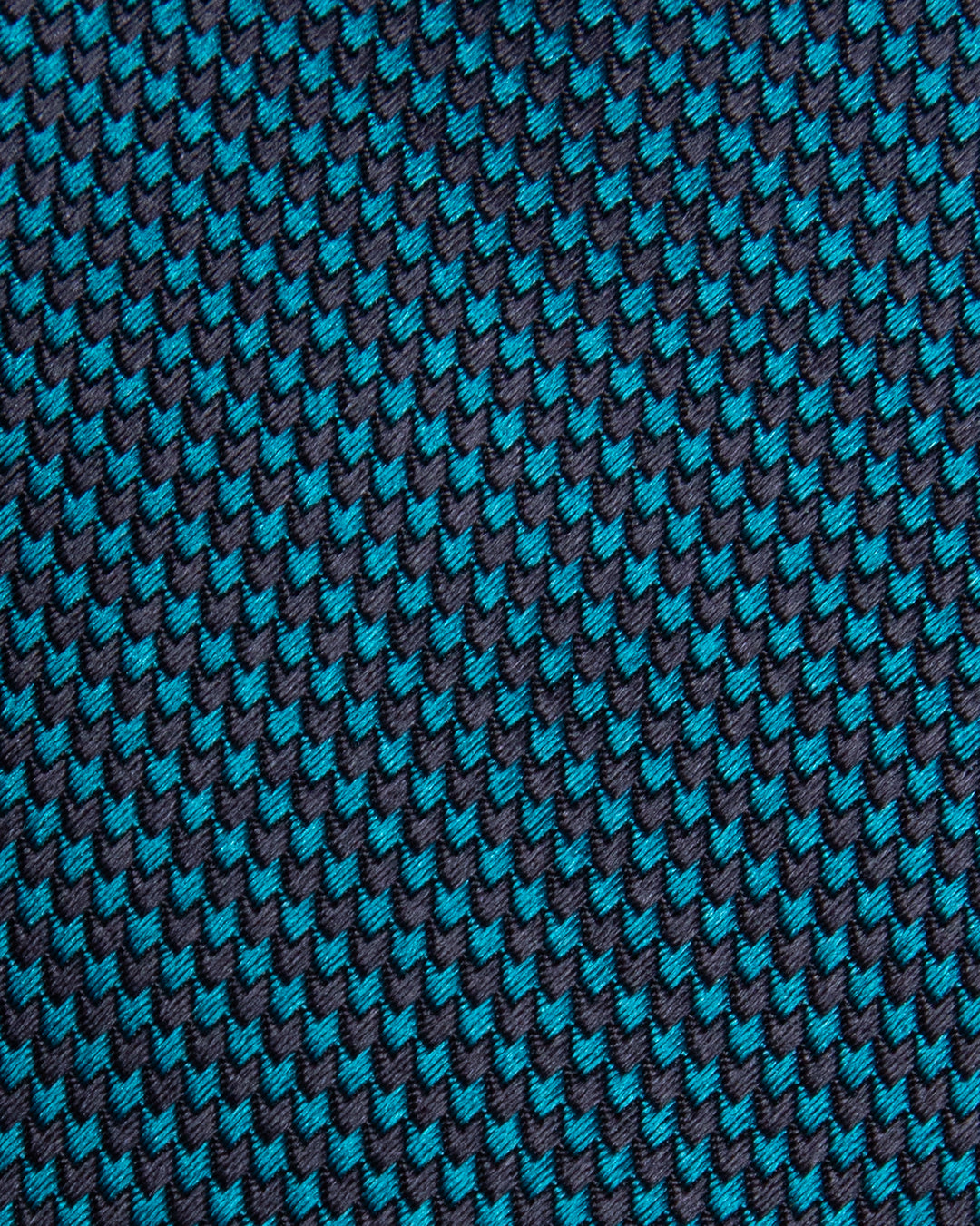Midnight Blue and Light Blue Tie with Micro-Pattern