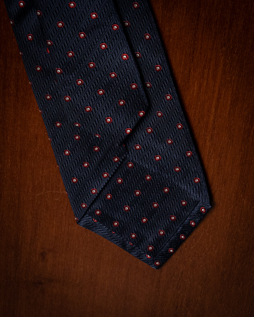 #color_Blu Notte con Pois Bianchi e Rossi
