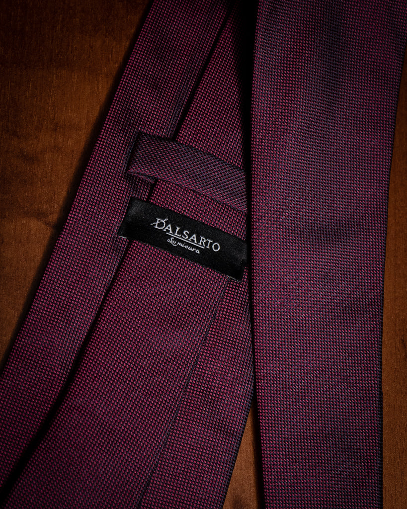 Agostino Piquet Bordeaux Tie