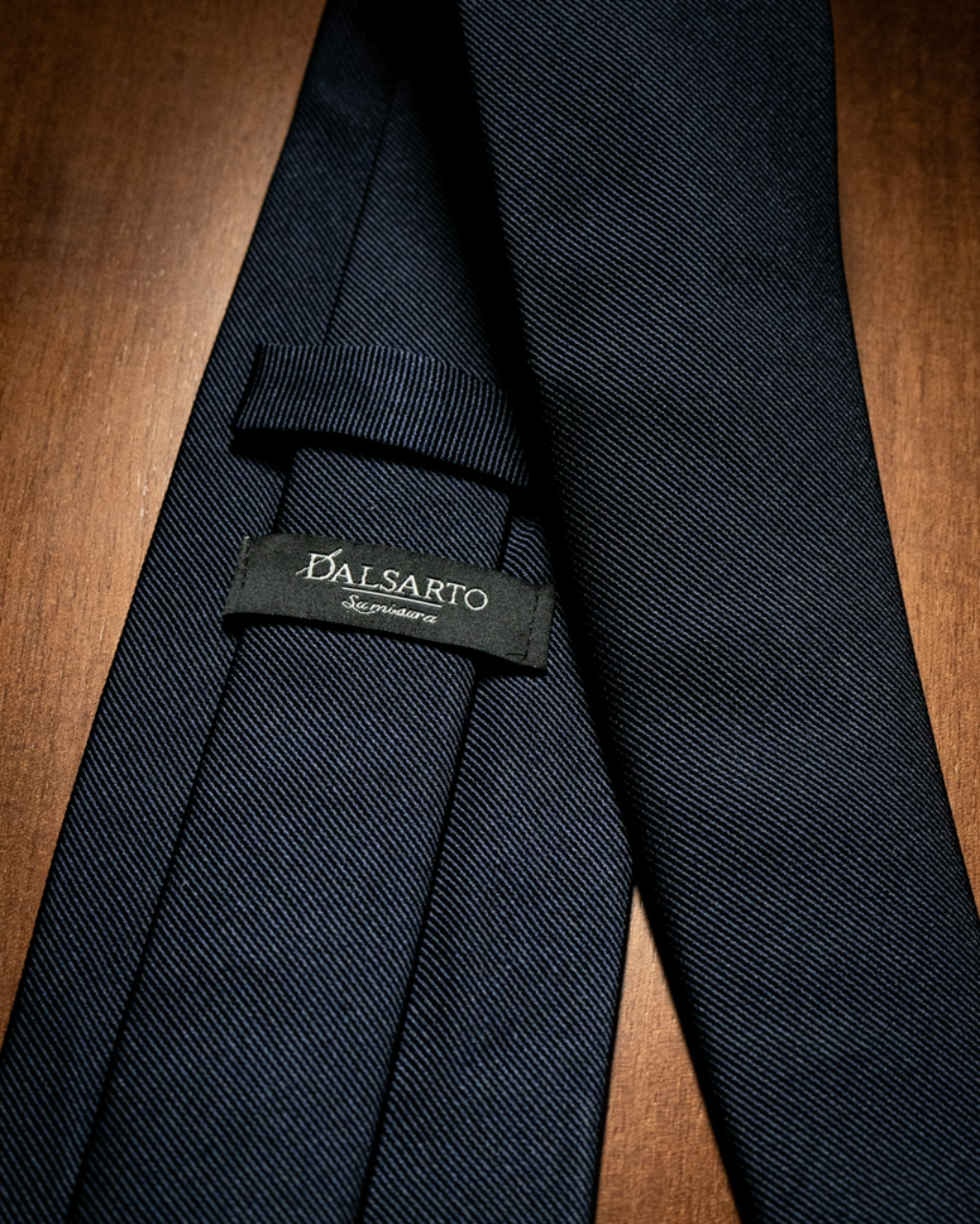 Agostino Dark Blue Metal Tie