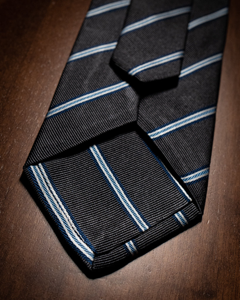 Agostino Brown Regimental tie