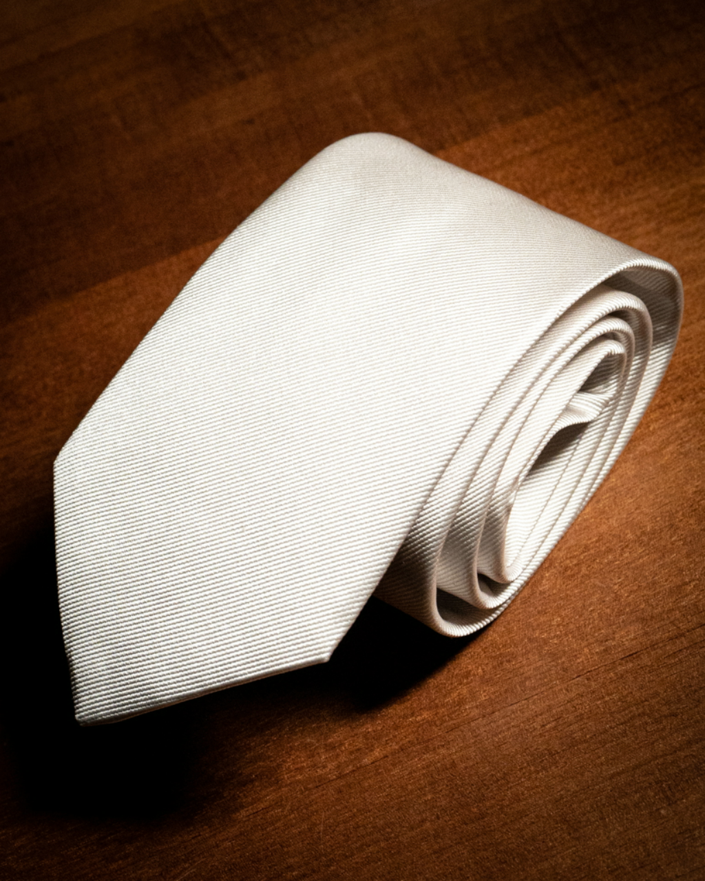 Agostino White Metal Tie
