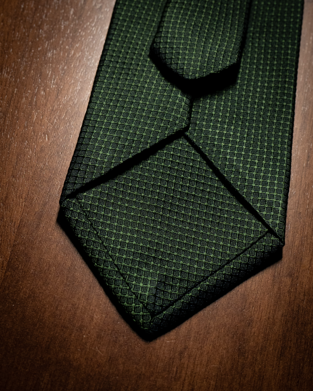 Cravatta Agostino Velvet Green