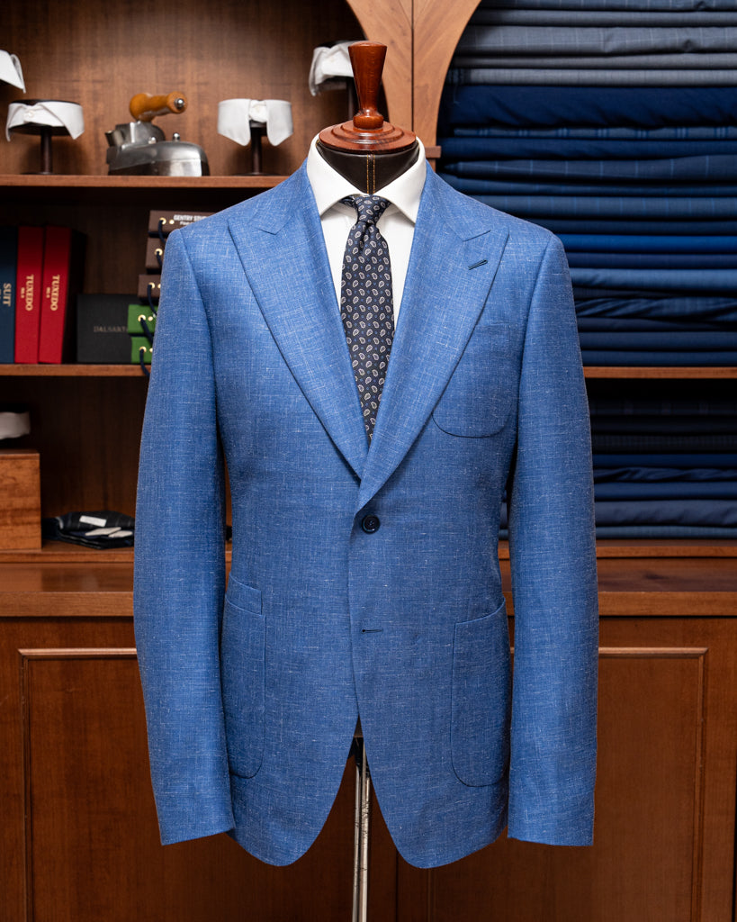 Bernini Unlined Blue Sports Jacket