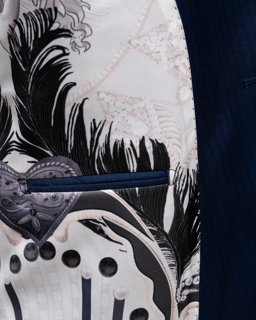 Bernini Navy Blue Jacket