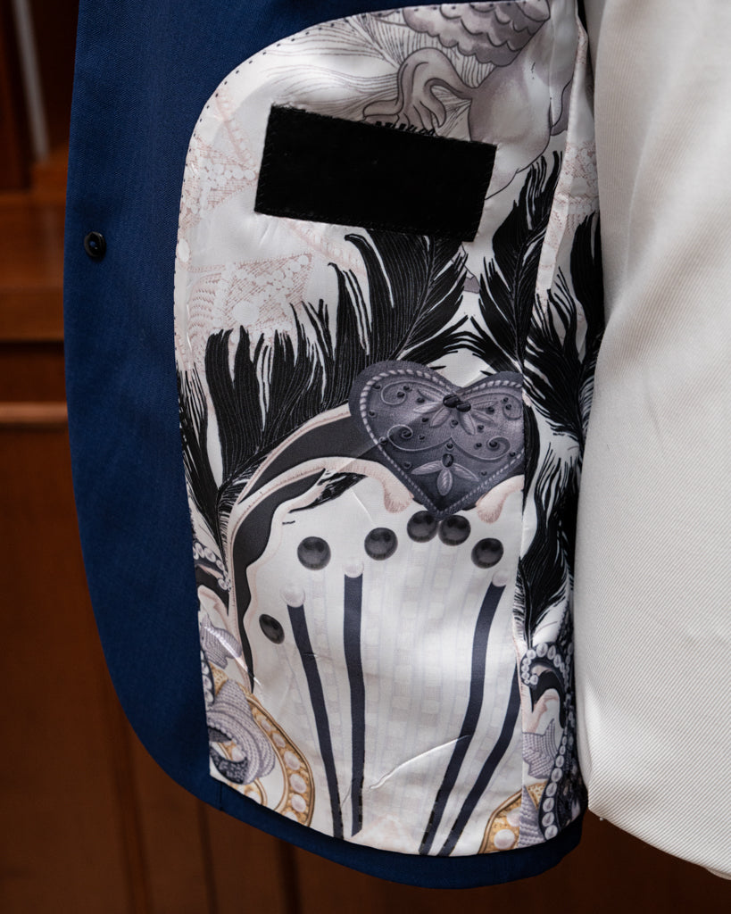 Bernini Navy Blue Jacket
