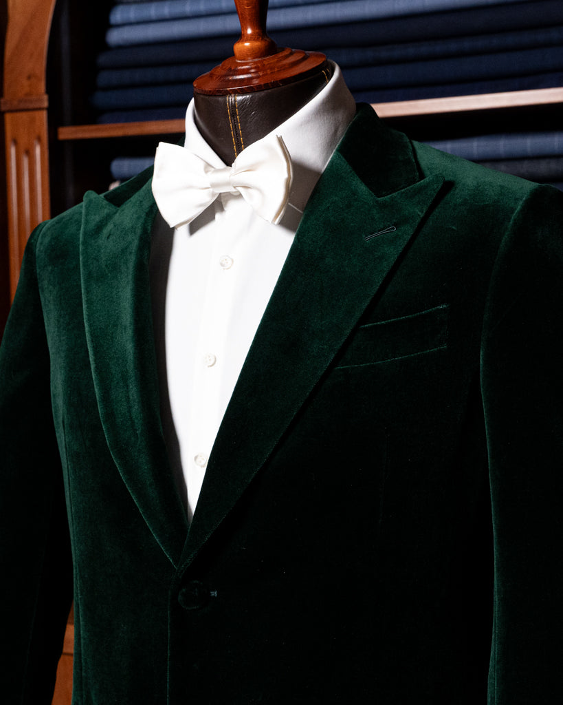 Giacca Bernini Velluto Verde
