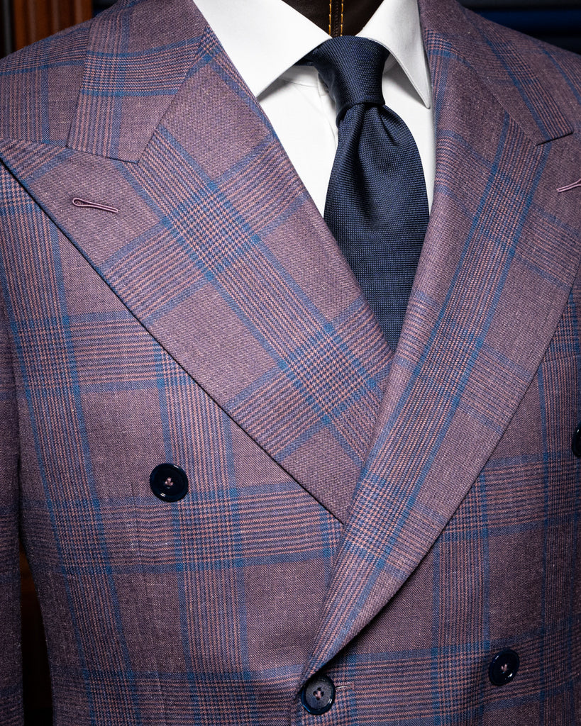Canova Purple Checked Jacket
