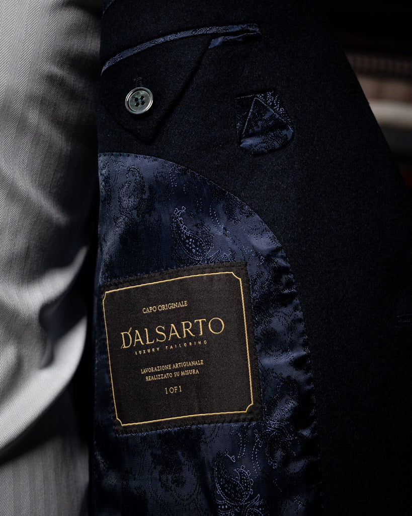 Giacca Casual Modernico Lana Blu