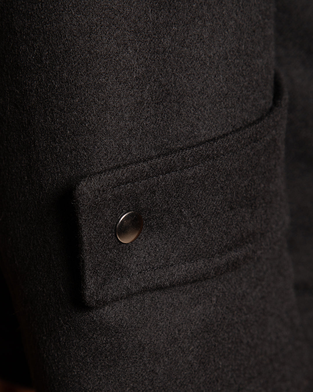 Giacca Casual Nero Cashmere Lana Seta