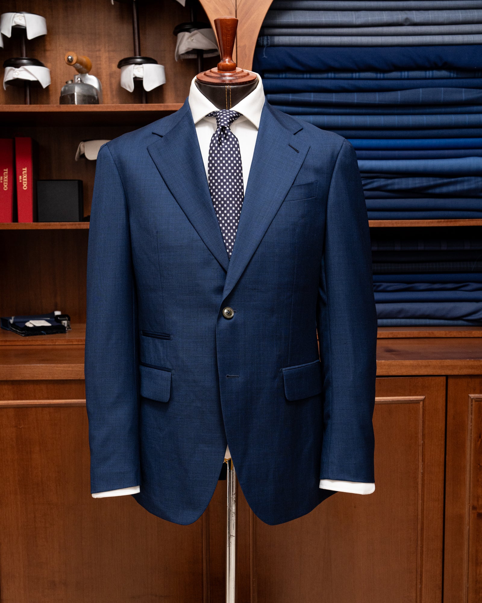 Unlined Giotto Blue Jacket 