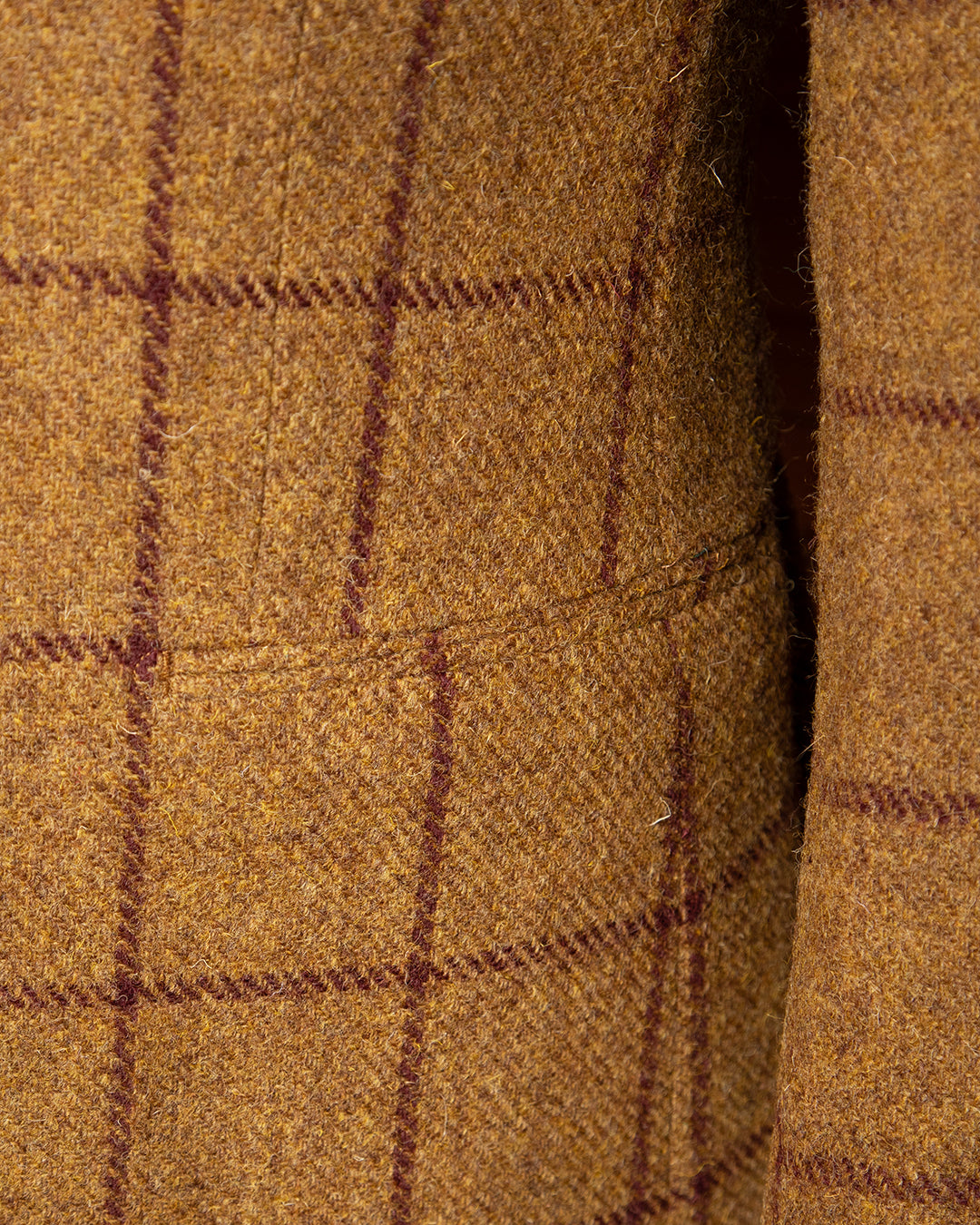 Giacca Giotto Caramel Brown a Quadri