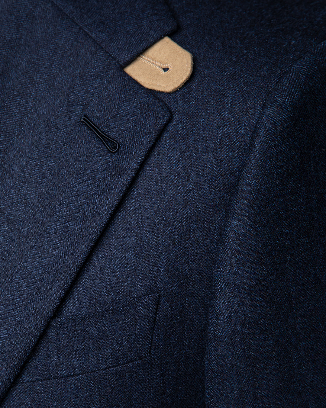 Giacca Giotto Herringbone Blue
