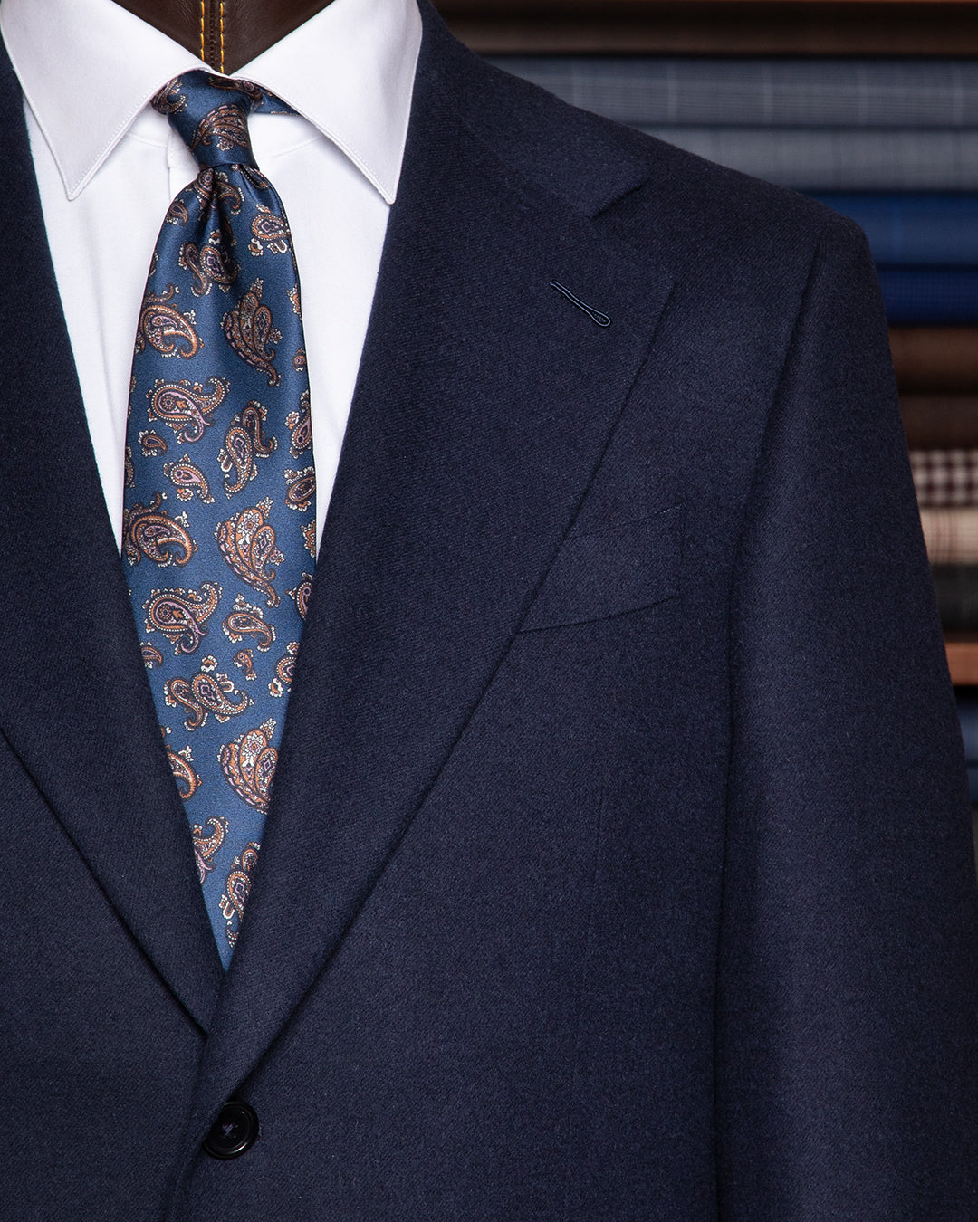 Giacca Giotto in Lana Blu