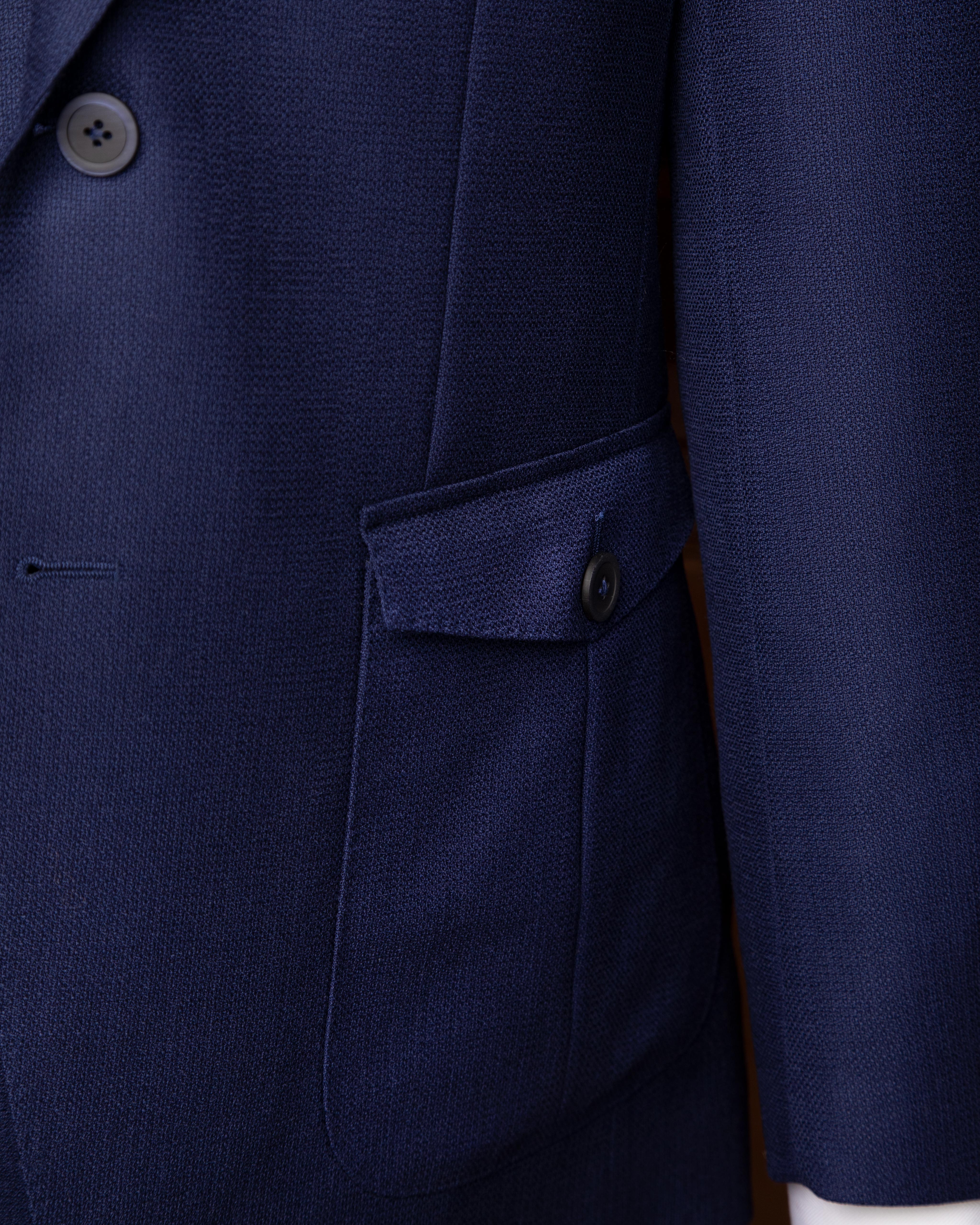 Giacca Giotto in Lana Blu
