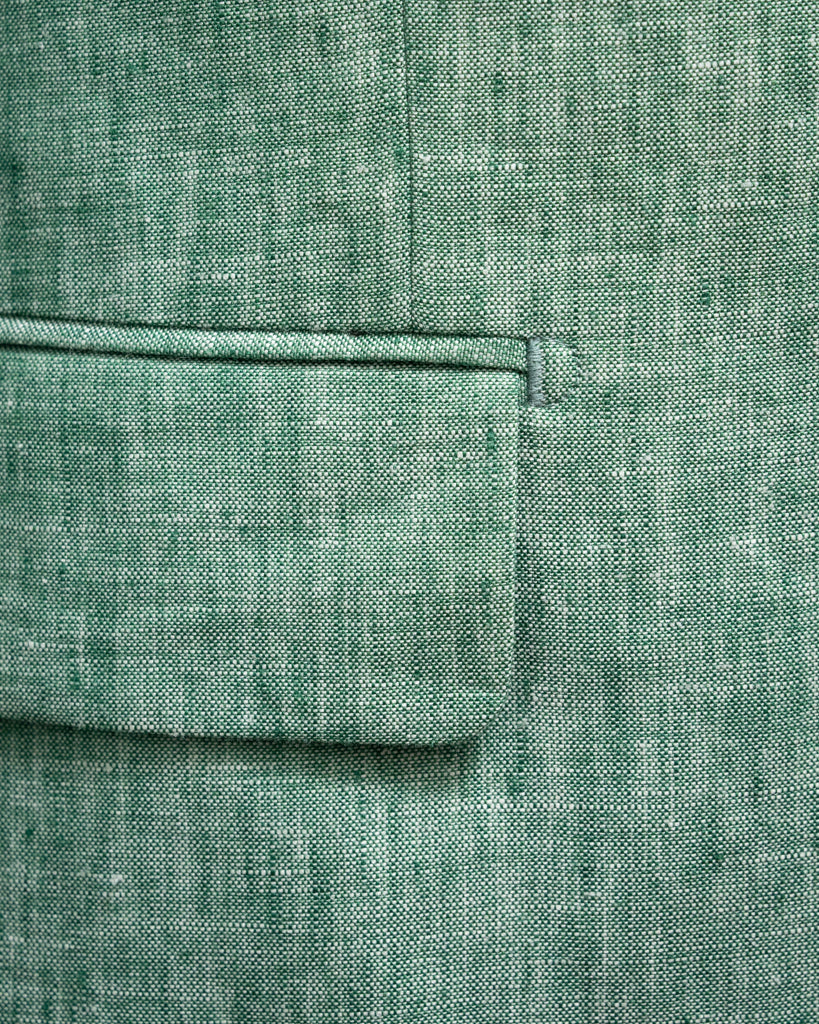 Giotto Green Linen Jacket