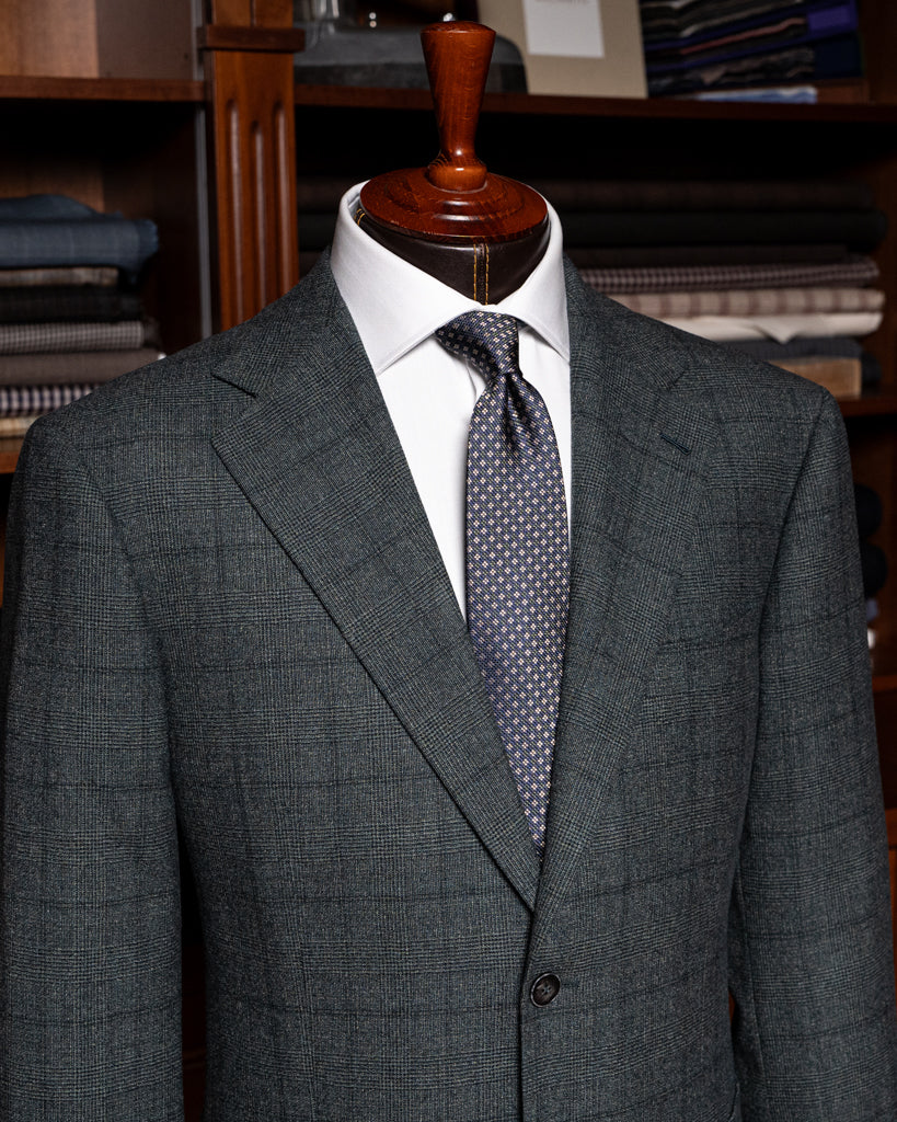 Giotto Glencheck Green Jacket