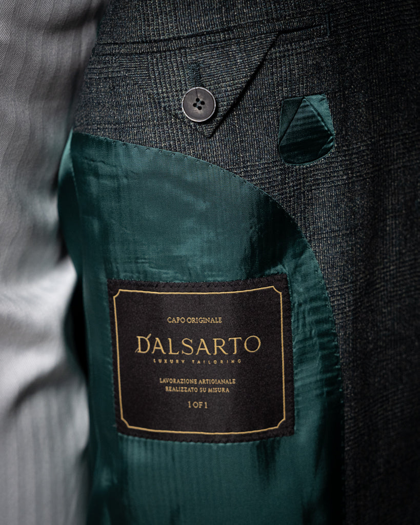 Giotto Glencheck Green Jacket