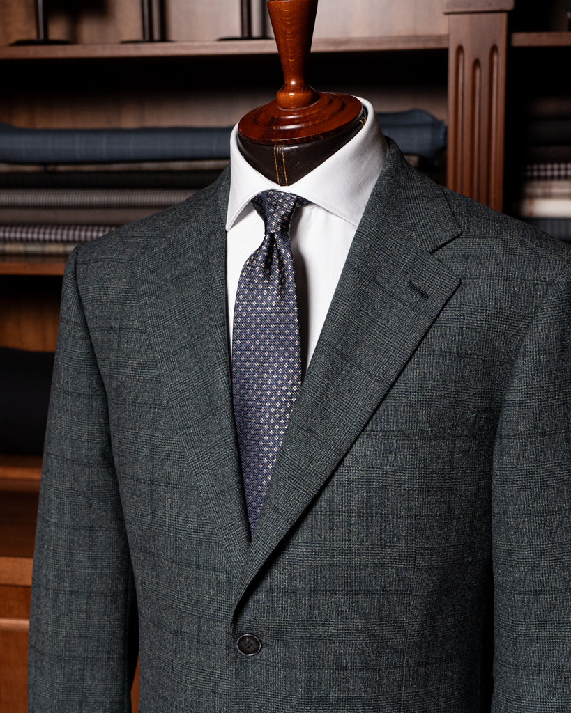 Giotto Glencheck Green Jacket
