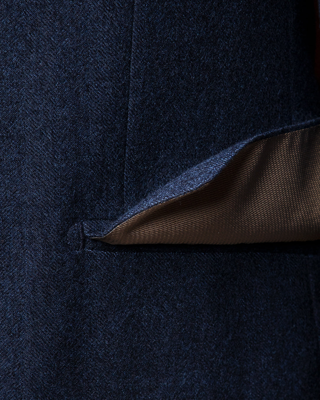 Giotto Sporty Jacket in Blue Flannel