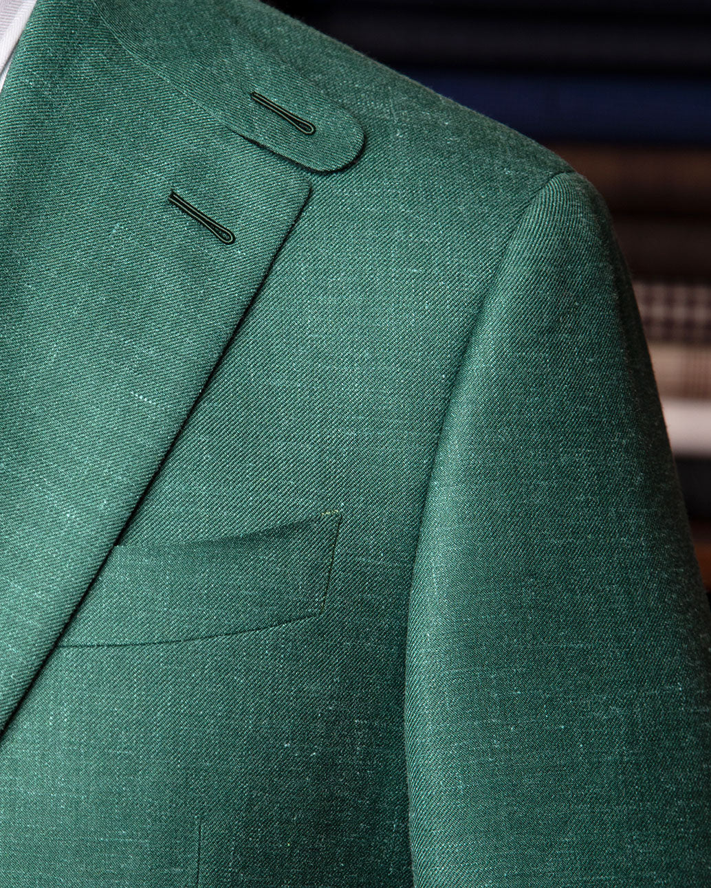 Giacca Modernico Lino Verde