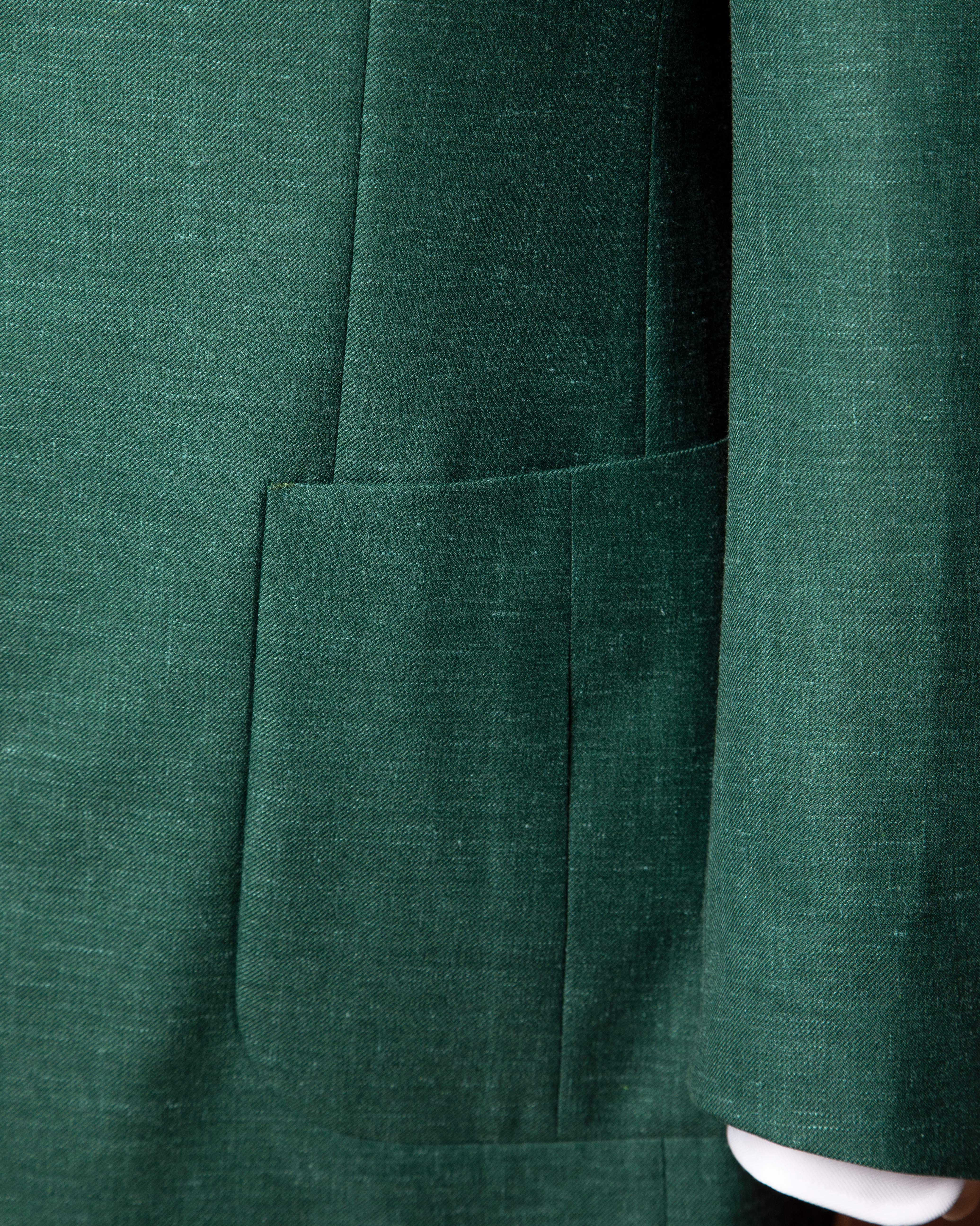 Giacca Modernico Lino Verde