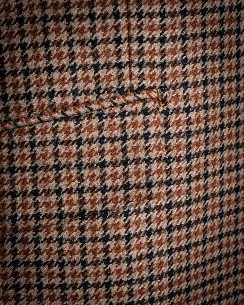 Giacca Modernico Pied de Poule Marrone