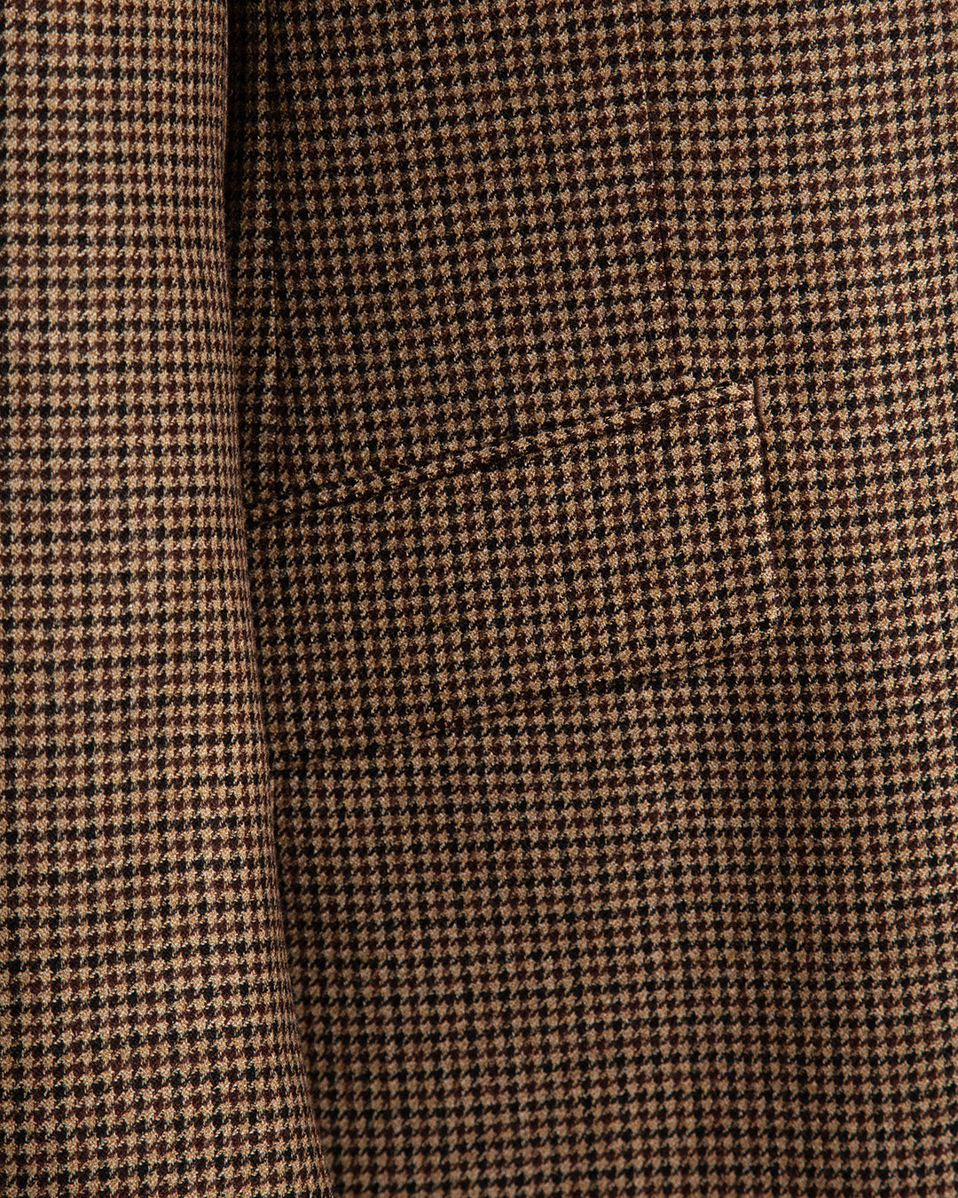 Giacca Giotto Pied De Poule Marrone Chiaro