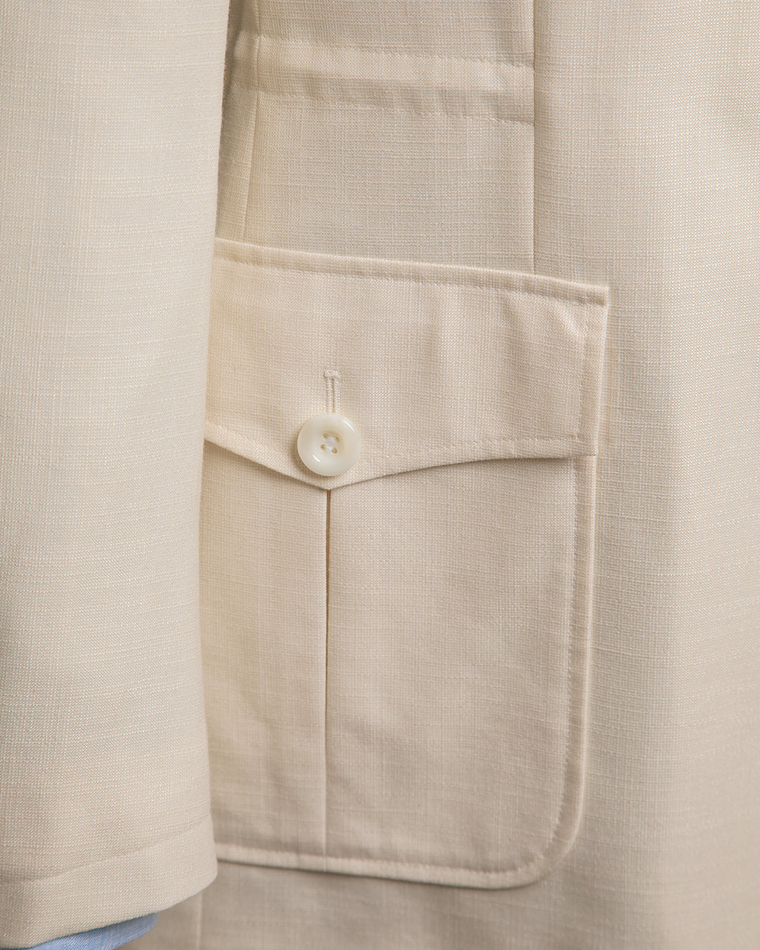 Cream White Sahariana Jacket