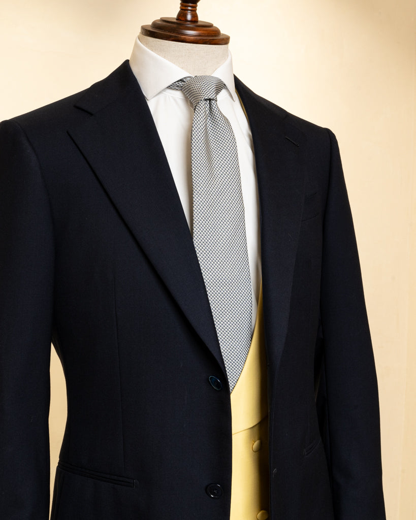 Gilet Giallo Doppiopetto Cerimonia