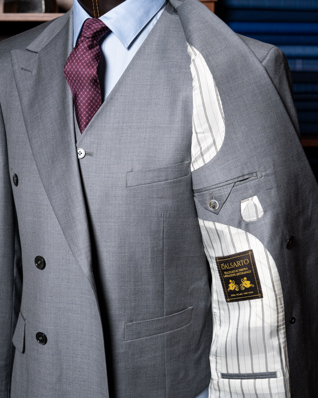 Gilet Grigio Fumo di Londra