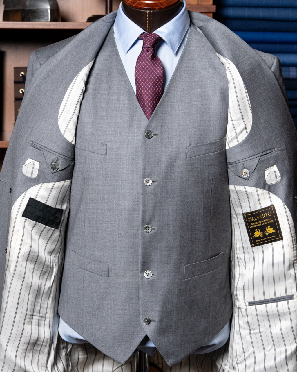 Gilet Grigio Fumo di Londra