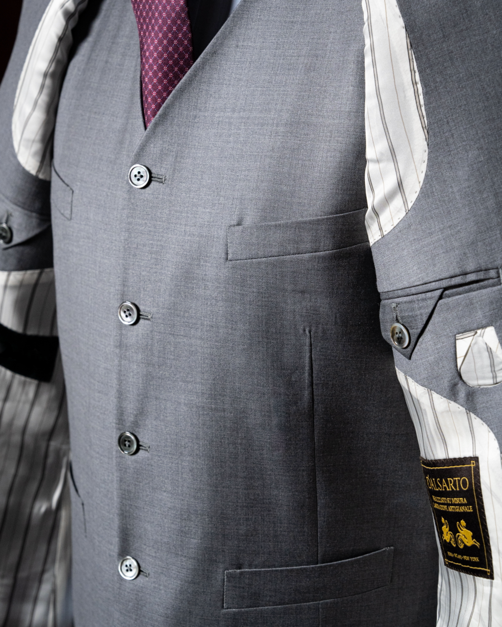 Gilet Grigio Fumo di Londra