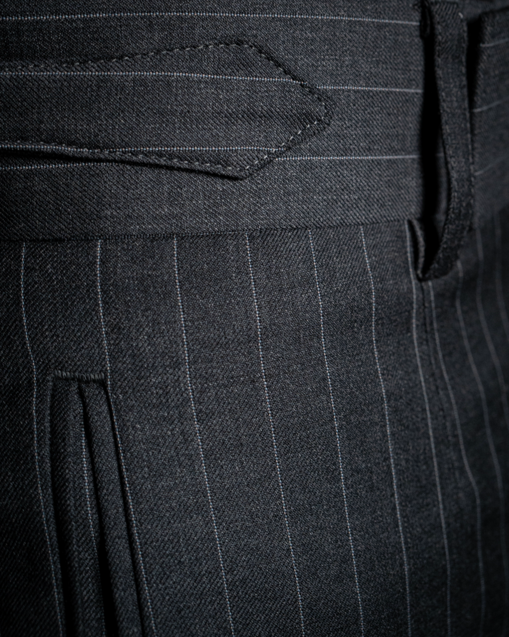 Pantalone Borromini Gessato Grigio