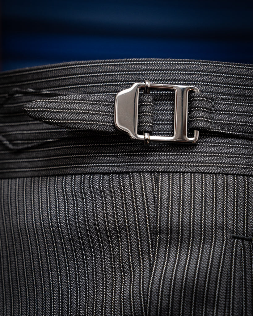 Gray Striped Borromini Pants