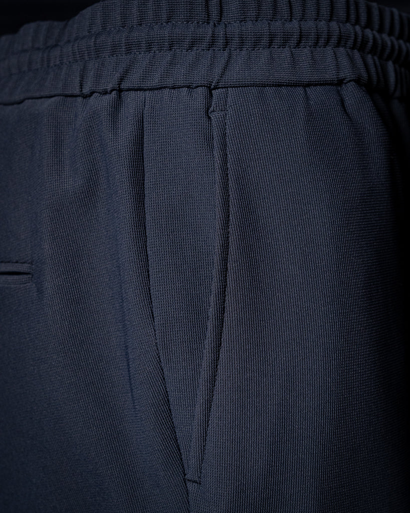Pants with Blue Laces