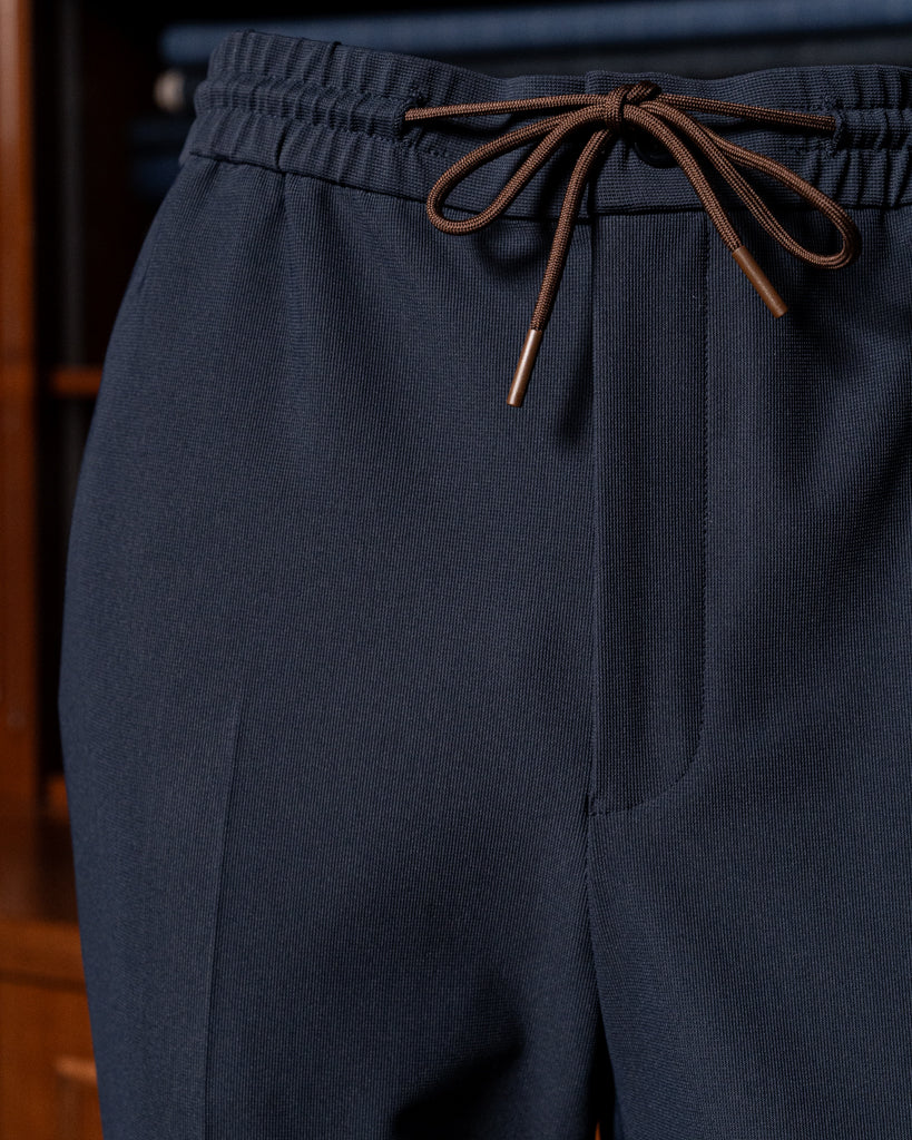 Pants with Blue Laces