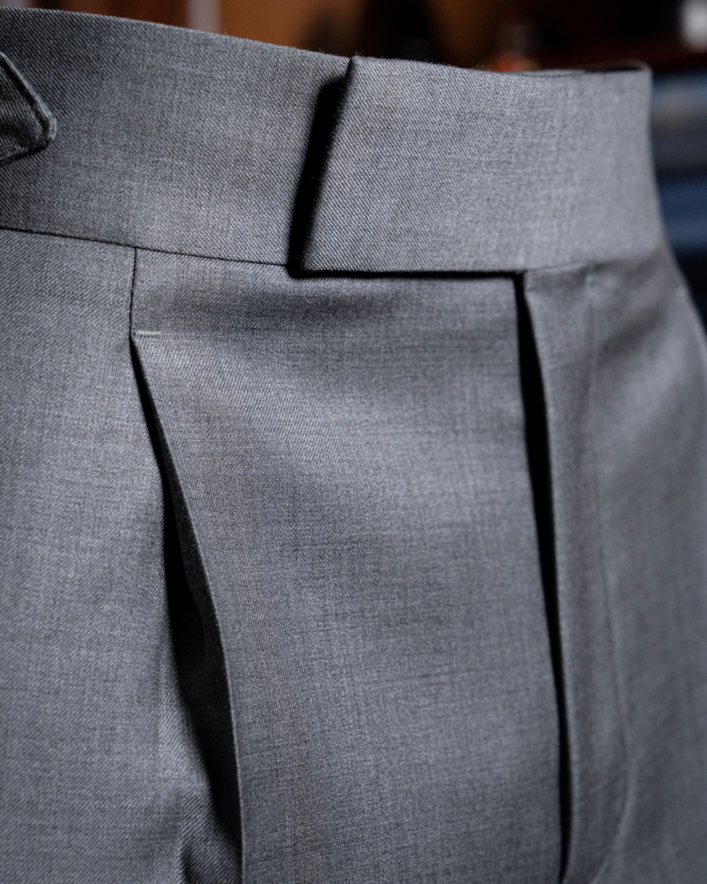 Pantalone Borromini Grigio Fumo di Londra