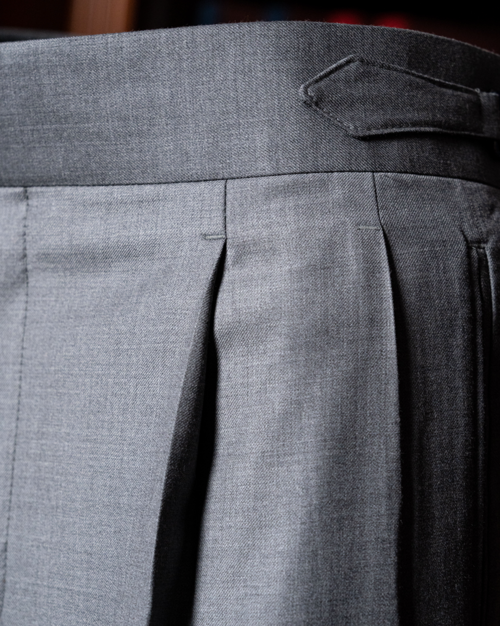 Pantalone Borromini Grigio Fumo di Londra