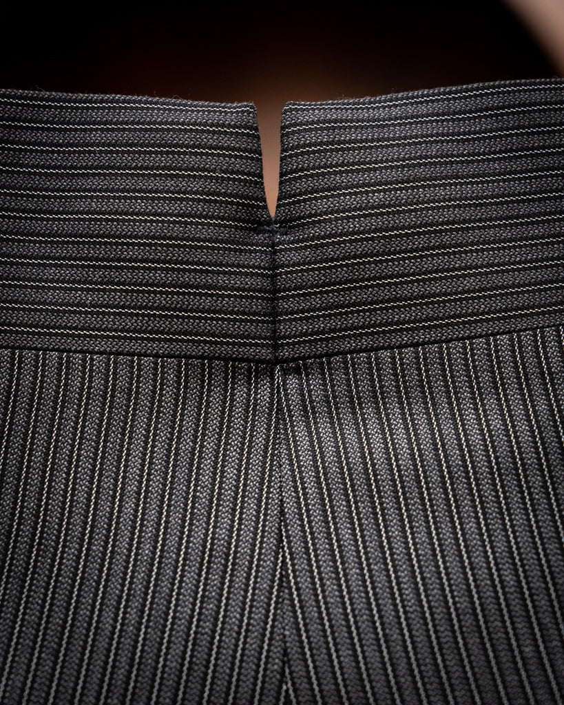 Gray Striped Borromini Pants