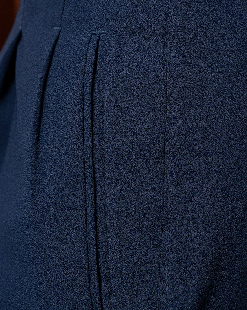 Pantalone Borromini Blu Opaco
