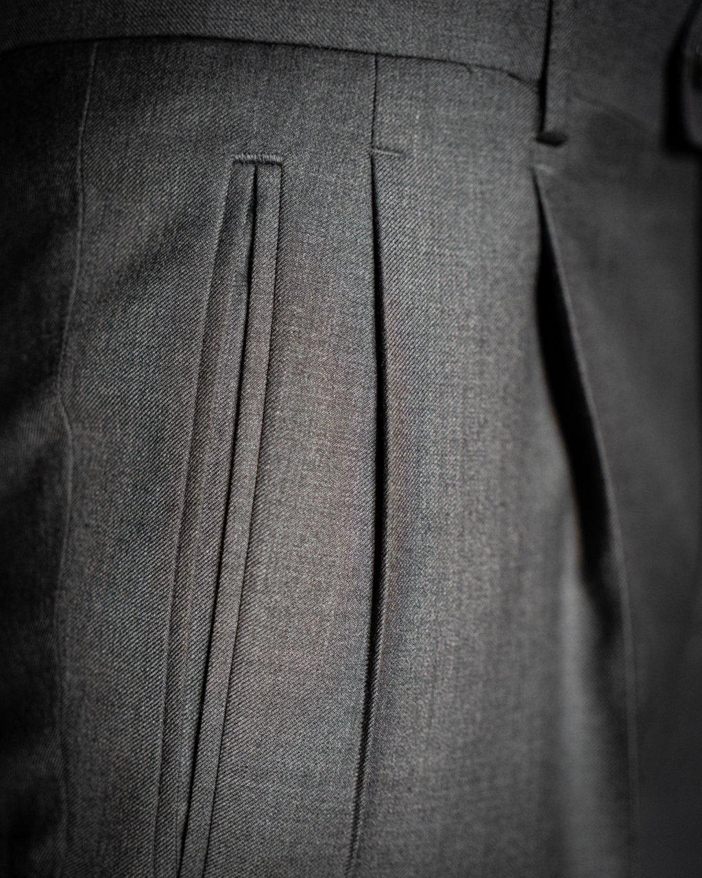 Gray Tiziano Pants