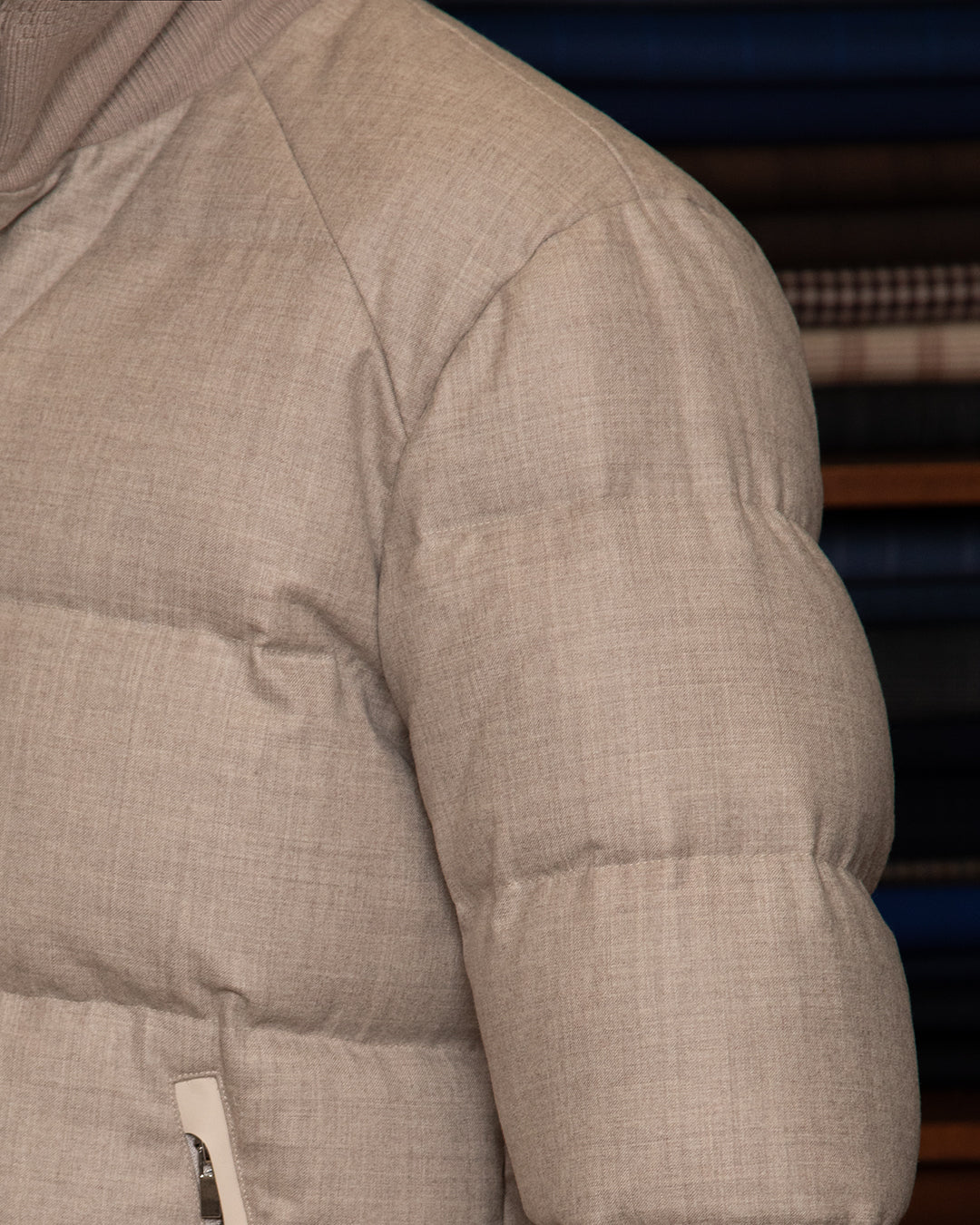 Piumino Casual Beige