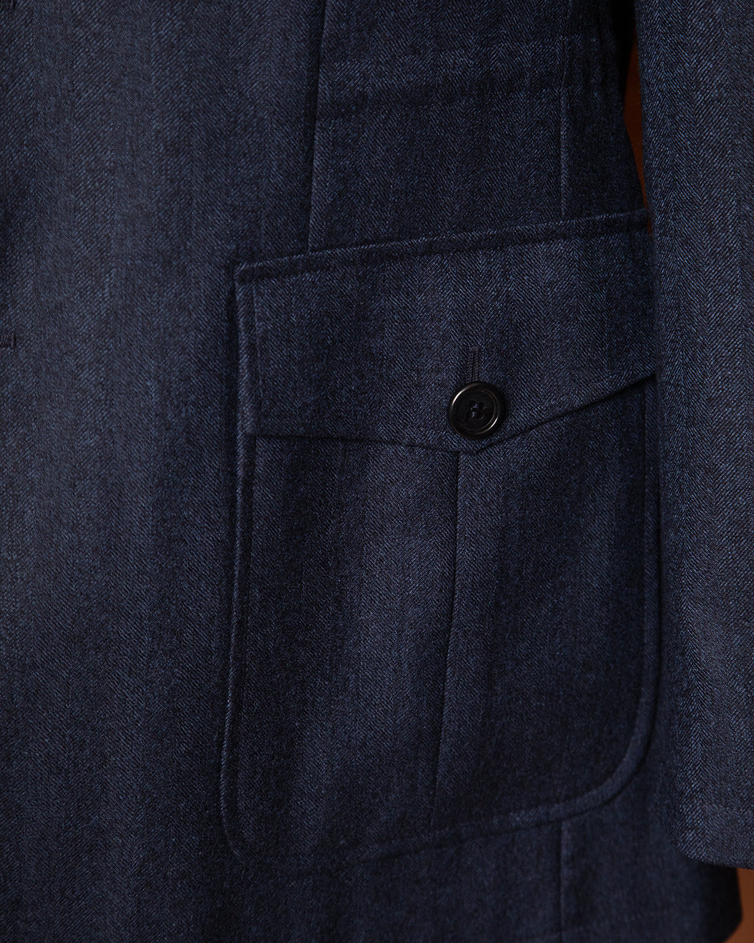 Sahariana Herringbone Blue