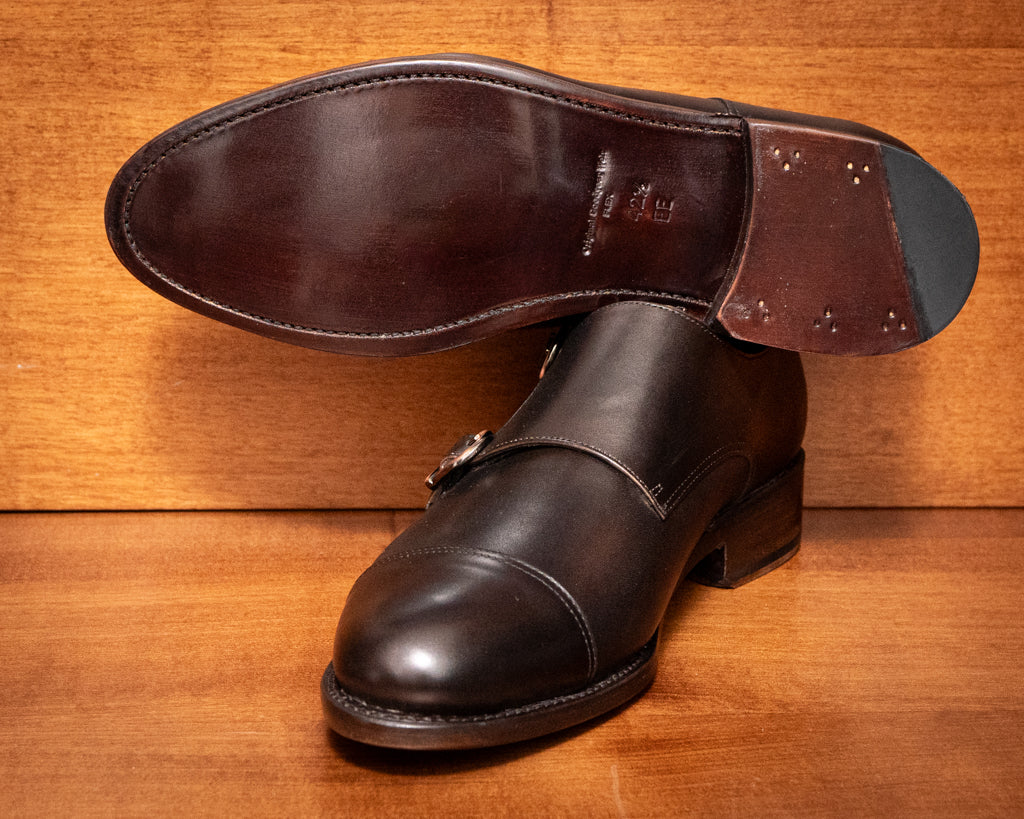 Scarpa Doppia Fibbia Marrone